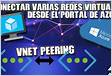 Conectar redes virtuais com emparelhamento VNet Azure
